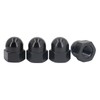 50 Pieces M8 Nylon Acorn Nut Plastic Bolt Nut Caps