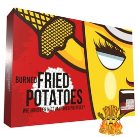Burned Fried Potatoes Card Game 3rd Edition - German - Strategy, Speed & Addiction - Roast Your Opponents in this Interactive Battle Festival for the Family! - Luxury Packaging