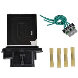 Blower Motor Resistor 973-582 Compatible with 2005 2006 2007 2008 2009 2010 2011 2012 2013 2014 2015 2016 2017 Toyota Tacoma AC Blower Resistor 8713804050 8713804052 Manual AC Control (with Harness)