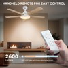 YITAHOME 52" Ceiling Fan with Lights & Remote, 3502 CFM,
