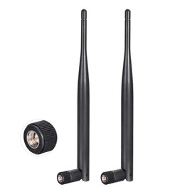Bingfu 4G LTE Antenna SMA Connector 6dBi Mobile Radio Antenna 2-Pack Compatible with Wireless CPE Router Hotspot Mobile Radio Gateway Industrial IoT Router Trail Camera Game Camera Outdoor