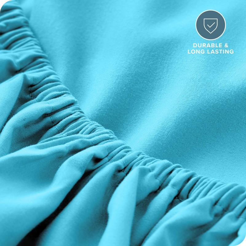 Bare Home Fitted Bottom Sheet Full - Premium 1800 Microfiber