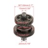 WOOSTAR 17T Gear Drive Shaft Replacement for GY6 200cc Engine