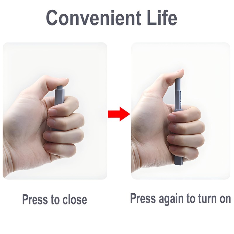 10 PCS Push to Open Door Catches, Soft Close Magnetic