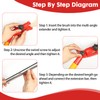 Infreecs Multi-angle brush extension, paint brush extension, multi angle paint