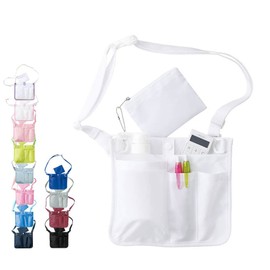1011198A Nursery Waist Organizer 3, Nursing and Medical Accessories/Goods, 2-Way Shoulder/Waist Pouch, White