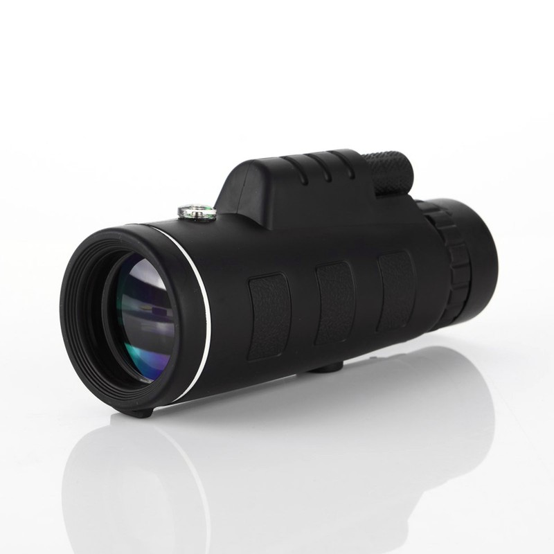 40X60 Monocular Telescope Waterproof HD Night Vision Magnifier Phone Camera
