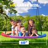 Trekassy 60" Large Saucer Tree Swing for Kids Adults 900D