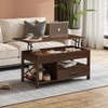 WLIVE Coffee Table, 39" Lift Top Coffee Table with Hidden