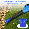 For Kobalt Leaf Blower 24V, Leaf Blower Flat Nozzle Compatible