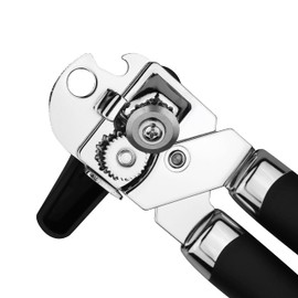 Can Opener, 3-in-1 Multifunctional Tin & Can Opener, Manual Kitchen Tool, Professional Ergonomic Heavy Duty Safety Manual Can Opener for Seniors With Arthritis At Hand