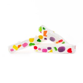 Italian Jujube - Tropical - Soft and Chewy Nougat Candy with Tropical Flavored Jelly Beans - 2.2 LB Bulk Bag by Lyza's Sweets & Treats