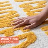 Seamarkt Bathroom Rug, Non-Slip, Soft Bath Mat, Absorbent Shower Mat