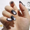 Cat Eye Press on Nails Handmade Short Oval/Square/Round False Nails