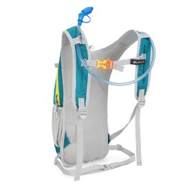 Hydration Pack,Hydration Backpack with 2L Hydration Bladder Lightweight Running Water Backpack for Women Men Kids (Dark Green)