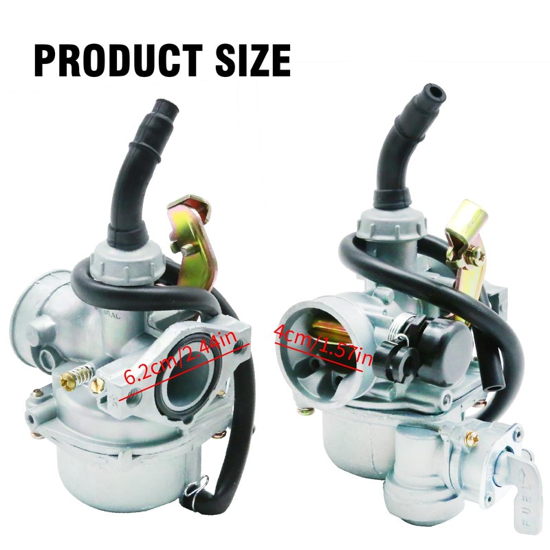 Ollanoos Carburetor Carb, Carburettor Motorcycle, Carburettor Kit Replacement for Honda