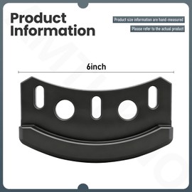 2-Pcs M135188 Snow Blower Composite Skid Shoes for John Deere 42'' 44'' 46'' 47'' Snow Blower - Replace M46530 GXH3045 AM31235, Fits Model L 100 110 111 118 120 130 E 150 160 170 180 X 350 354 etc.