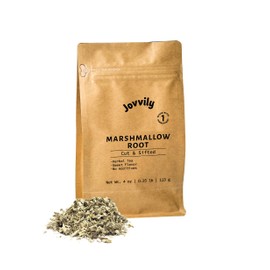 Jovvily Marshmallow Root - 4 oz - Cut & Sifted - Herbal Tea