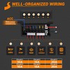 SS VISION 6 Gang Wireless Switch Panel, 12V 80A Auxiliary