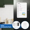 Lumspax Weekly Whiteboard Calendar for Wall, Small 11" x 17"