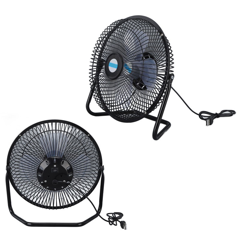 10W Solar Panel Powered Fan 8inch USB Portable Solar Panel