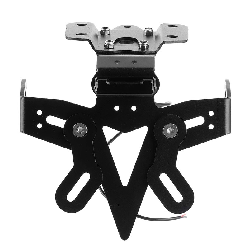 Motorcycle License Plate Rear With Led Light Replacement For Mt-07