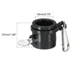 MECCANIXITY Flag Pole Rings Mounting Clips Rotating Adjustable Fasteners 19mm