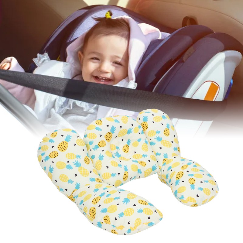 Infant Head Neck Support Pillows Comfortable Stable Stroller Safety Pillow