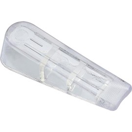 1 PC - Rubber Anti-Slip Door Stop for Keeping Doors Open - Clear - 135mm - Hardware Solutions