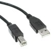 CableWholesale 1-Foot USB Type A Male/Type B Male Cable, 2.0