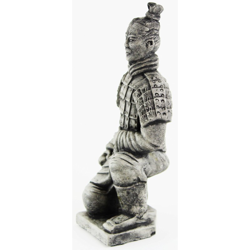 Chinese Warrior Statue Asian Home and Garden Statues Cement Figurine