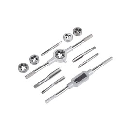 HFS(R) Tap Dice Set of 12 Thread Correction Tap Wrench Storage Case