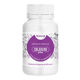 Colágeno Plus, Cápsulas de 500 mg, 60 Cápsulas por Frasco Rosovall