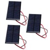 DC 6V 1W Panel Solar Placa de Cargador Solar Módulo