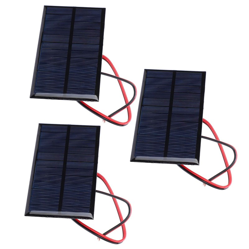 DC 6V 1W Panel Solar Placa de Cargador Solar Módulo