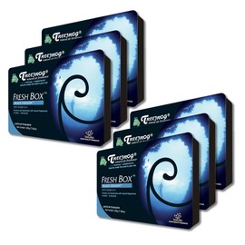 6 Pk Tree Frog Natural Air Freshener Squash, Black, JDM freshener Xtreme Fresh