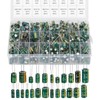 PENGLIN 460 Pcs Electrolytic Capacitors Set Aluminum Electrolytic Capacitors 6.3