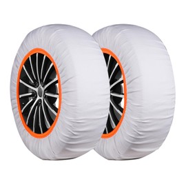 RYYOCT1ST Cloth Tire Chain, Snow Socks, Light Vehicles, Cloth Chain, Driving Wheels, Lightweight, Compact, Easy Installation, Anti-Slip, Chain Regulation, Winter Use, Emergency Use (S385)