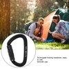 Aluminum Auto Locking Climbing Carabiner Clips Twist Lock DRing Clip