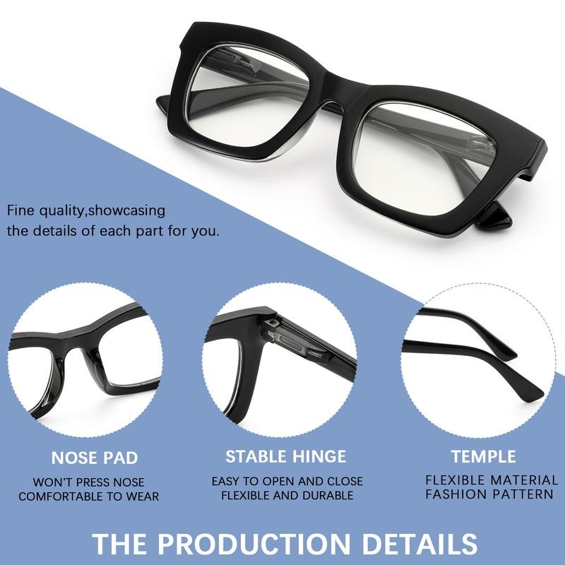 4 Pairs Anti Blue Light Reading Glasses | Oprah Style