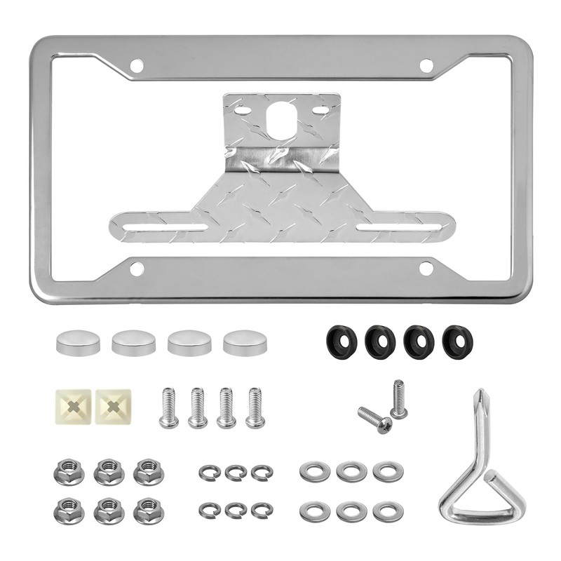 Oyviny Trailer License Plate Bracket Holder & Universal License Plate