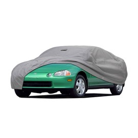 DaShield Ultimum Series Car Cover Waterproof All Weather for Honda Civic Car Cover CRX del Sol 1993-1998 Coupe 2-Door - Protection Semi Custom Fit - Dust, Sun, Snow, Rain, Protection in&Outdoor