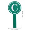 VILLCASE Answer Paddle, Dry Erase Scoreboard ABCD Board Single Paddles