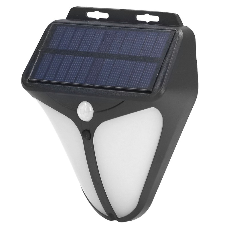 Solar Warning Light Human Body Induction Infrared Sound Light Alarm
