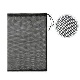 BYQQ 1 Pack New Dryer Vent Lint Bags Lint Traps Lint Dust Bag for Outdoor Dryer Vents Capturing Lint and Dust（Black）