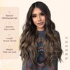 Sassina Clip in Straight Human Hair Extensions Chestnut Brown to