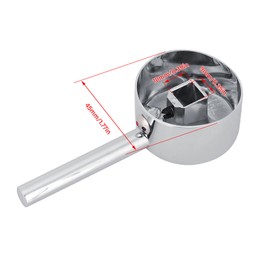 YWBL-WH 45mm Faucet Handle, Single Lever Handle, Sink Faucet Handle, Trigger Lever, Faucet Lever Handle for Bathroom, Kitchen