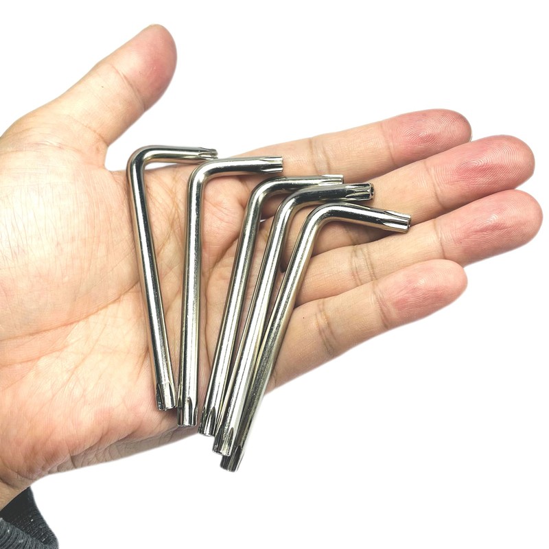 ZDingTech 5pcs T30 Torx Bit T30 Anti Tamper Proof Torx