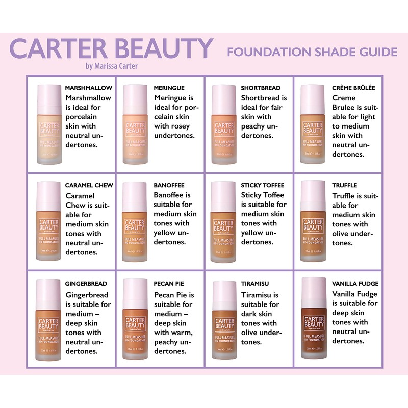 Full Measure HD Foundation - Pecan Pie by Carter Beauty