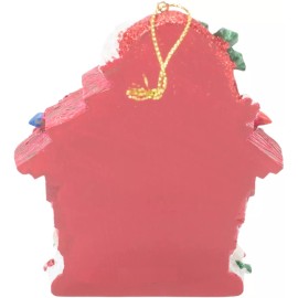 Kurt Adler Dog with Doghouse Christmas Ornament-LABRA